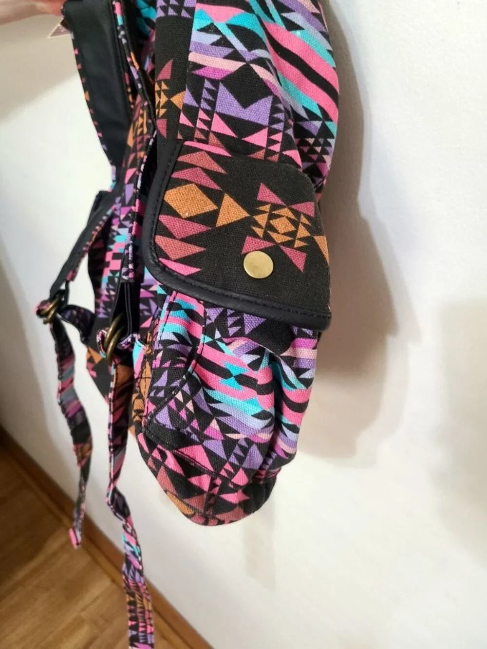 Candie’s Tribal Print Backpack